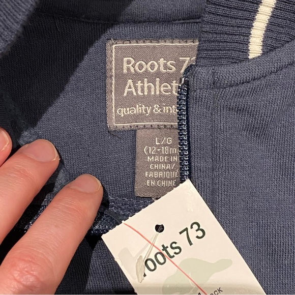 Roots 73 zip-up jacket NWT 12-18m - Picture 5 of 6